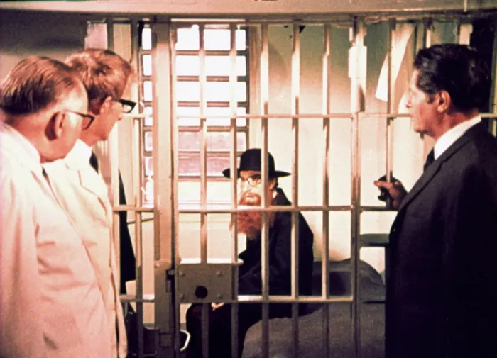 Framed Print : TAKE THE MONEY AND RUN, Woody Allen, 1969