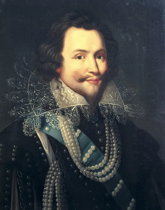 Framed Print : MONIER, Jean (1600-1656). Portrait of George Villiers, 1st Duke of Buckingham. 1617-1638. FRANCE. Versailles. Palace of Versailles. Oil on wood Framed Print : MONIER, Jean (1600-1656). Portrait of George Villiers, 1st Duke of Buckingham. 1617-1638. FRANCE. Versailles. Palace of Versailles. Oil on wood