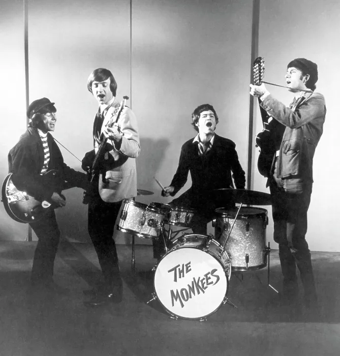 Framed Print : The Monkees, l-r: Davy Jones, Peter Tork, Micky Dolenz, Michael Nesmith, c. 1965.. Courtesy: CSU Archives / Everett Collection Framed Print : The Monkees, l-r: Davy Jones, Peter Tork, Micky Dolenz, Michael Nesmith, c. 1965.. Courtesy: CSU Archives / Everett Collection