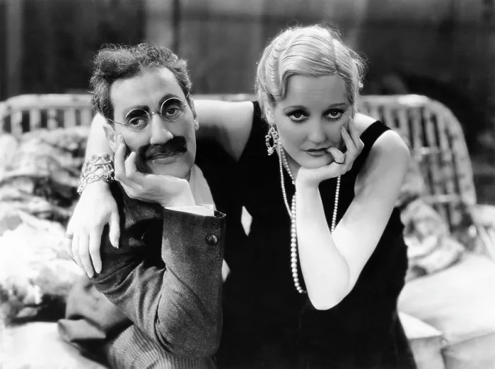 Framed Print : MONKEY BUSINESS, l-r: Groucho Marx, Thelma Todd, 1931 Framed Print : MONKEY BUSINESS, l-r: Groucho Marx, Thelma Todd, 1931