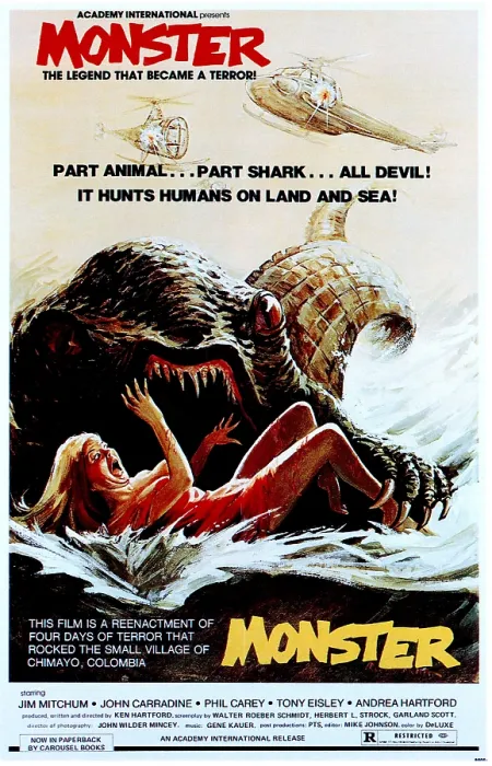 Framed Print : MONSTER, (aka THE TOXIC HORROR), poster, 1979, (c) Academy International / Courtesy: Everett Collection Framed Print : MONSTER, (aka THE TOXIC HORROR), poster, 1979, (c) Academy International / Courtesy: Everett Collection