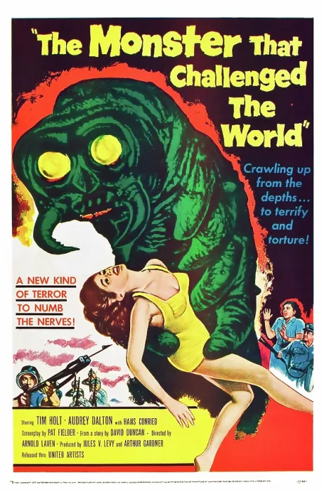 Framed Print : THE MONSTER THAT CHALLENGED THE WORLD, 1957 Framed Print : THE MONSTER THAT CHALLENGED THE WORLD, 1957