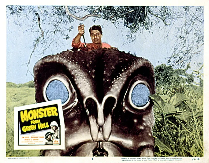 Framed Print : MONSTER FROM GREEN HELL, Jim Davis, 1957