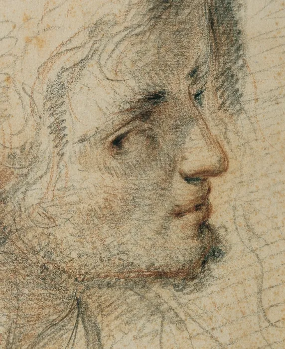 Framed Print : Montelatici Francesco known as Cecco Bravo, Study for a Head, 1633, 17th Century, black and red pencil on white paper, Italy, Tuscany, Florence, Uffizi Gallery Framed Print : Montelatici Francesco known as Cecco Bravo, Study for a Head, 1633, 17th Century, black and red pencil on white paper, Italy, Tuscany, Florence, Uffizi Gallery