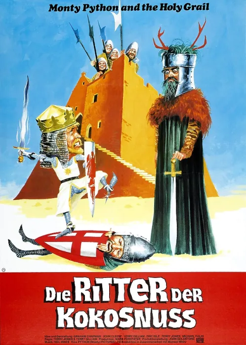 Framed Print : MONTY PYTHON AND THE HOLY GRAIL, 1975