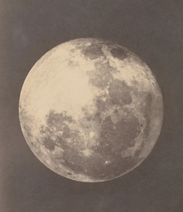 Framed Print : The Moon, 1857-60, by John Adams Whipple and James Wallace Black