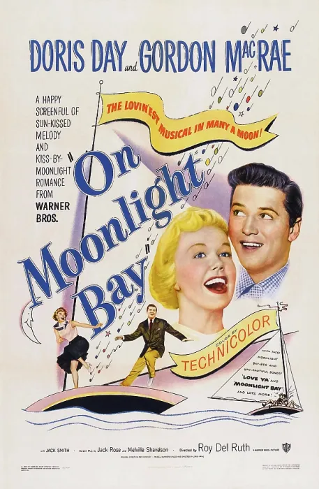 Framed Print : ON MOONLIGHT BAY, US poster art, from left: Doris Day, Gordon MacRae, 1951