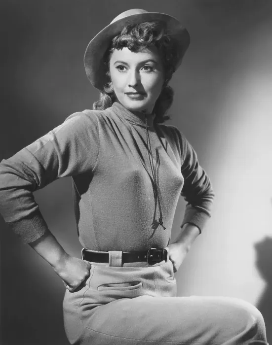Framed Print : THE MOONLIGHTER, Barbara Stanwyck, 1953