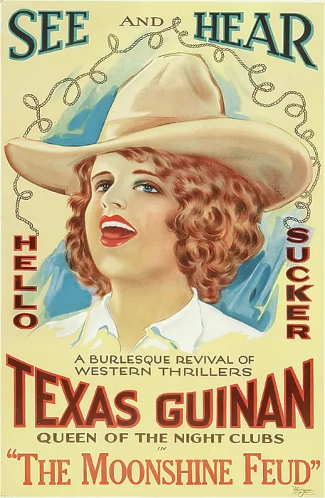 Framed Print : THE MOONSHINE FEUD, Texas Guinan, 1920