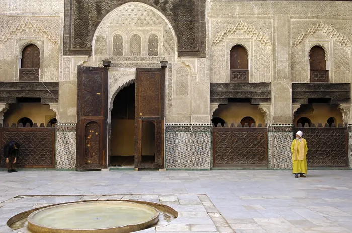 Framed Print : MOROCCO. Fes. Bou Inania Madrasah. AISA / Everett Collection**US SALES ONLY**