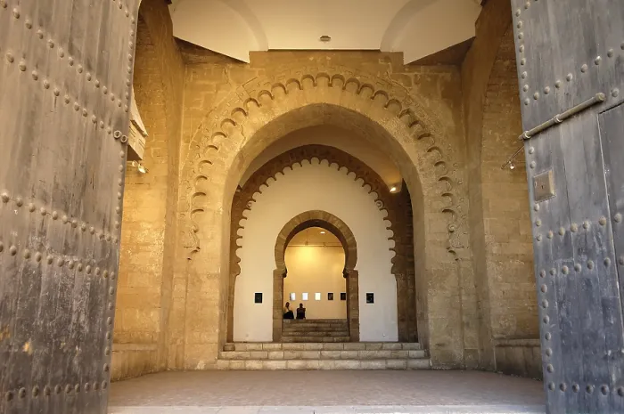 Framed Print : MOROCCO. Rabat. Bab Oudaia (h. 1195), gate of the Kasbah. Islamic art. Architecture. AISA / Everett Collection**US SALES ONLY**