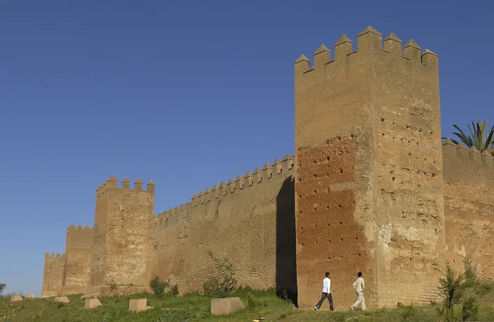 Framed Print : MOROCCO. Rabat. Walls of the Chellah necropolis. AISA / Everett Collection**US SALES ONLY**