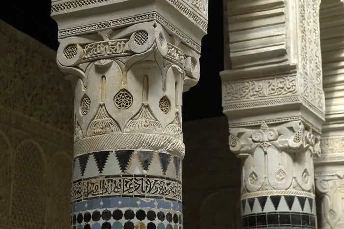 Framed Print : MOROCCO. Sal. Madrasah. Detail of the decorations. Islamic art. Architecture. AISA / Everett Collection**US SALES ONLY** Framed Print : MOROCCO. Sal. Madrasah. Detail of the decorations. Islamic art. Architecture. AISA / Everett Collection**US SALES ONLY**