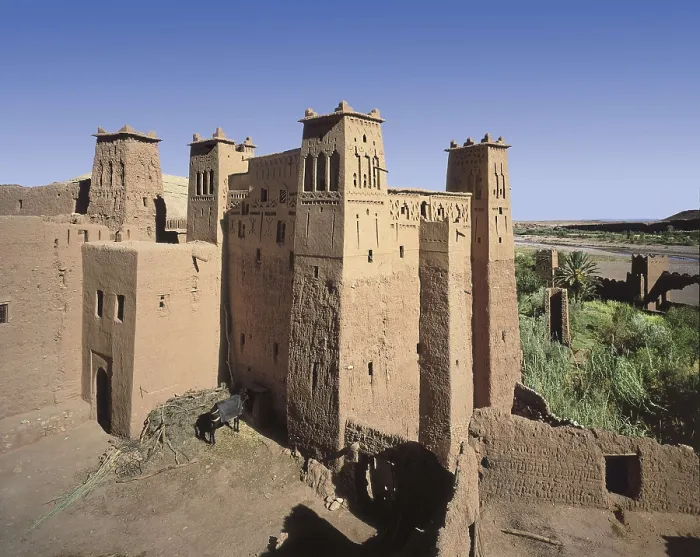 Framed Print : MOROCCO. SOUSS-MASSA-DRAA. Ait Ben Haddou. Ksar or fortified village in Tamesnar valley. AISA / Everett Collection**US SALES ONLY**