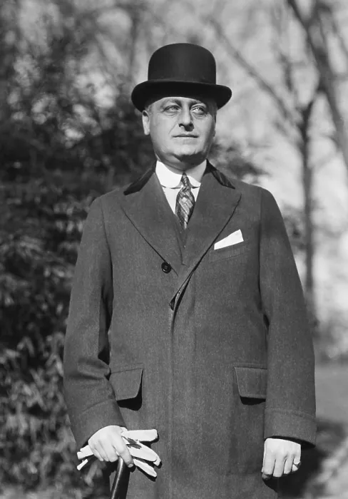 Framed Print : Mortimer L. Schiff, American banker after his meeting with President, Calvin Coolidge, Dec. 12, 1923