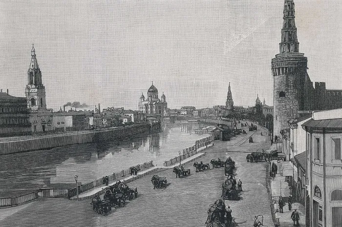Framed Print : Moscow. Kremlin in 1894. Engraving. AISA / Everett Collection**US SALES ONLY** Framed Print : Moscow. Kremlin in 1894. Engraving. AISA / Everett Collection**US SALES ONLY**