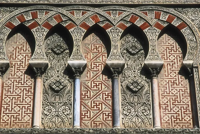 Framed Print : Mosque Cathedral of Cordoba. s.X-16th c. SPAIN. ANDALUSIA. Cordoba. Mezquita (Mosque). Detail of the decorations. Hispano-Moresque art. Caliphate period. Architecture Framed Print : Mosque Cathedral of Cordoba. s.X-16th c. SPAIN. ANDALUSIA. Cordoba. Mezquita (Mosque). Detail of the decorations. Hispano-Moresque art. Caliphate period. Architecture
