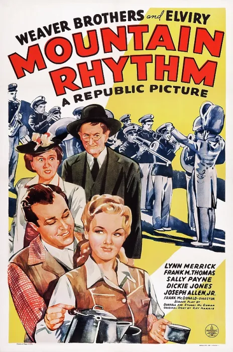 Framed Print : MOUNTAIN RHYTHM, US poster art, 1943