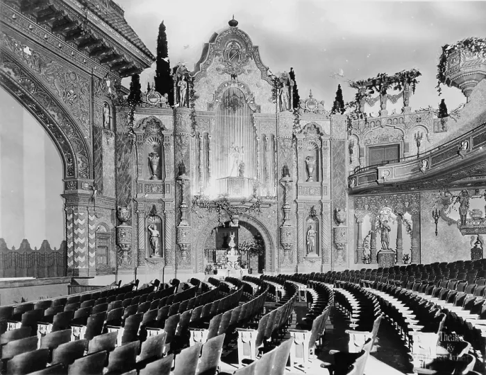 Framed Print : Movie Theaters, Loew's Theatre, view of auditorium, designed by John Eberson, an example of Churrigueresque design, 625 South Fourth Street, Louisville, Kentucky, circa 1928 Framed Print : Movie Theaters, Loew's Theatre, view of auditorium, designed by John Eberson, an example of Churrigueresque design, 625 South Fourth Street, Louisville, Kentucky, circa 1928