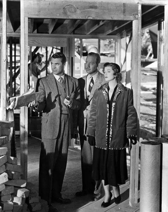Framed Print : MR. BLANDINGS BUILDS HIS DREAM HOUSE, Cary Grant, Melvyn Douglas, Myrna Loy, 1948