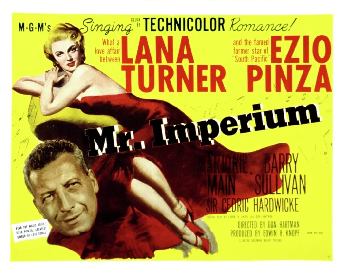 Framed Print : MR. IMPERIUM, Ezio Pinza, Lana Turner, 1951 Framed Print : MR. IMPERIUM, Ezio Pinza, Lana Turner, 1951