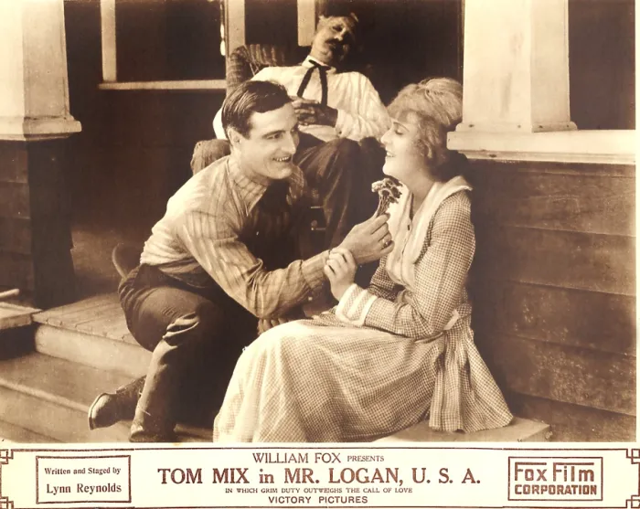 Framed Print : MR. LOGAN, U.S.A. left: Tom Mix, 1918, TM and Copyright 20th Century Fox Film Corp. All rights reserved. / courtesy Everett Collection Framed Print : MR. LOGAN, U.S.A. left: Tom Mix, 1918, TM and Copyright 20th Century Fox Film Corp. All rights reserved. / courtesy Everett Collection