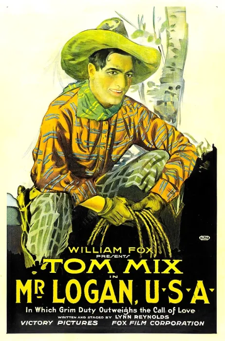 Framed Print : MR. LOGAN, U.S.A. Tom Mix, 1919, TM and Copyright 20th Century Fox Film Corp. All rights reserved. / courtesy Everett Collection
