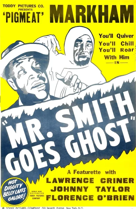 Framed Print : MR. SMITH GOES GHOST, US poster, Dewey Pigmeat Markham, 1940 Framed Print : MR. SMITH GOES GHOST, US poster, Dewey Pigmeat Markham, 1940