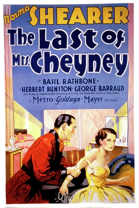 Framed Print : THE LAST OF MRS. CHEYNEY, Basil Rathbone, Norma Shearer, 1929