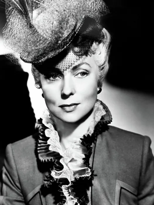 Framed Print : MRS. PARKINGTON, Agnes Moorehead, 1944 Framed Print : MRS. PARKINGTON, Agnes Moorehead, 1944