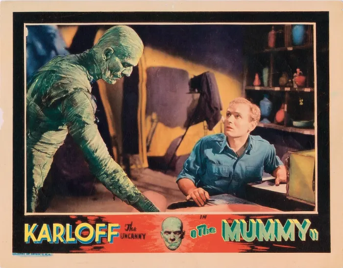 Framed Print : THE MUMMY, Boris Karloff, Bramwell Fletcher, 1932 Framed Print : THE MUMMY, Boris Karloff, Bramwell Fletcher, 1932