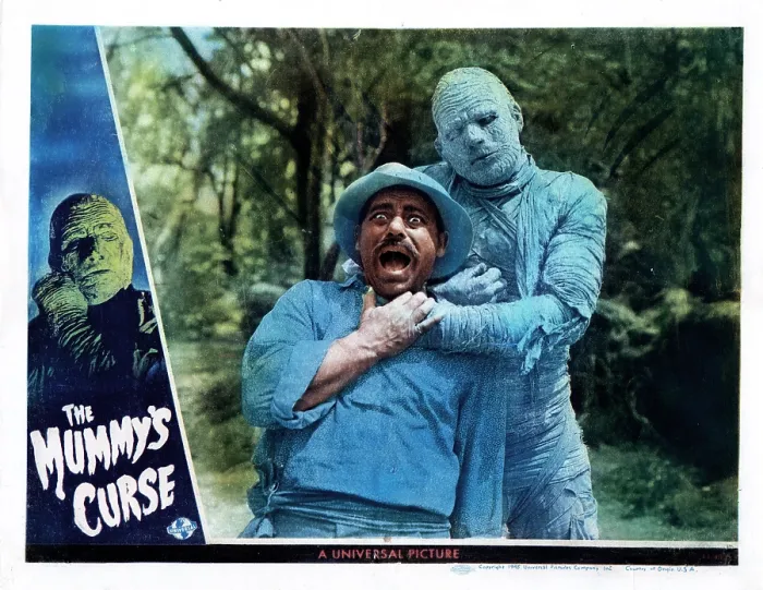 Framed Print : THE MUMMY'S CURSE, from left, Kurt Katch, Lon Chaney, Jr. 1944 Framed Print : THE MUMMY'S CURSE, from left, Kurt Katch, Lon Chaney, Jr. 1944