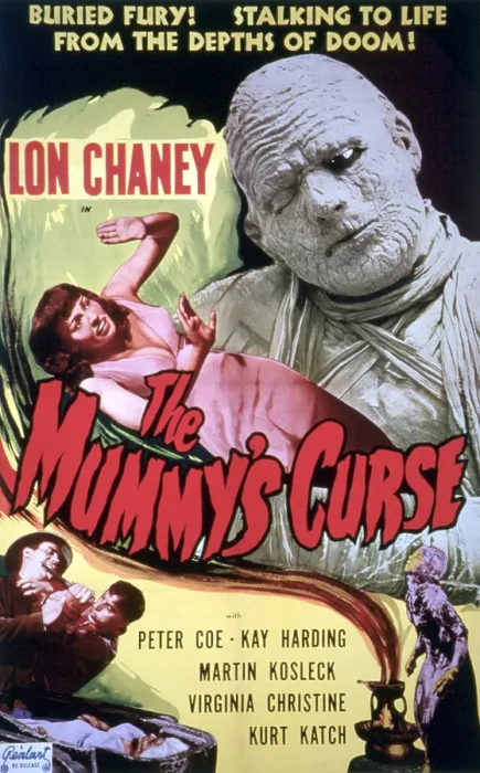 Framed Print : THE MUMMY'S CURSE, Virginia Christine, Lon Chaney, Jr. 1944 Framed Print : THE MUMMY'S CURSE, Virginia Christine, Lon Chaney, Jr. 1944