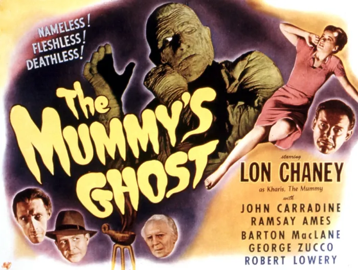 Framed Print : THE MUMMY'S GHOST, Lon Chaney Jr. 1944