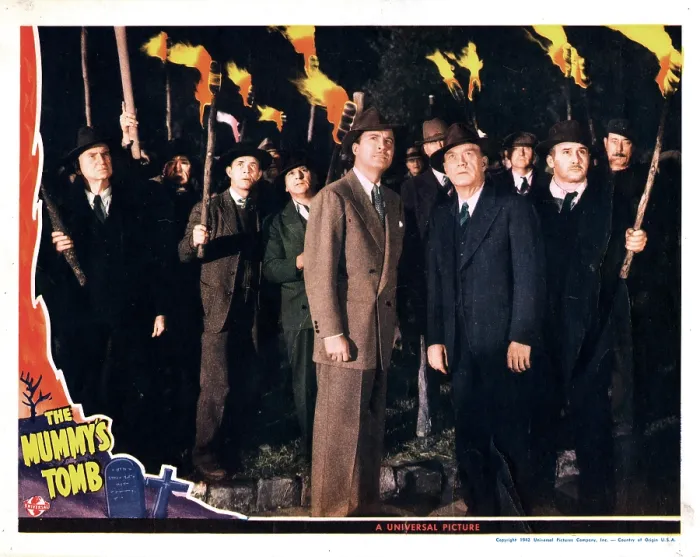 Framed Print : THE MUMMY'S TOMB, center, John Hubbard, 1942