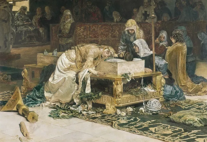 Framed Print : MUnOZ i DEGRAIN, Antoni (1841-1924). Lovers of Teruel. 1884. Romanticism. Oil on canvas. SPAIN. Madrid. Prado Museum Framed Print : MUnOZ i DEGRAIN, Antoni (1841-1924). Lovers of Teruel. 1884. Romanticism. Oil on canvas. SPAIN. Madrid. Prado Museum