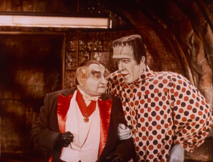 Framed Print : THE MUNSTERS, Al Lewis, Fred Gwynne, 1964-66 Framed Print : THE MUNSTERS, Al Lewis, Fred Gwynne, 1964-66