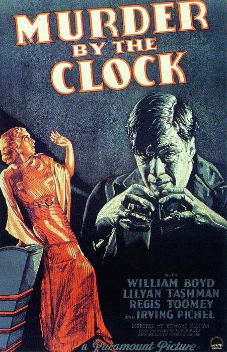 Framed Print : MURDER BY THE CLOCK, from left on US poster art: Lilyan Tashman, Irving Pichel, 1931