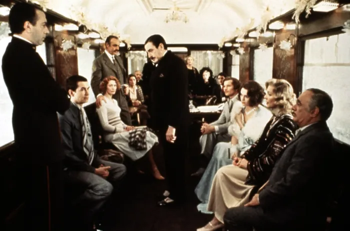 Framed Print : MURDER ON THE ORIENT EXPRESS, Jean-Pierre Cassel, Anthony Perkins, Vanessa Redgrave, Sean Connery, Ingrid Bergman, Albert finney, Michael York, Jacqueline Bisset, Lauren Bacall Framed Print : MURDER ON THE ORIENT EXPRESS, Jean-Pierre Cassel, Anthony Perkins, Vanessa Redgrave, Sean Connery, Ingrid Bergman, Albert finney, Michael York, Jacqueline Bisset, Lauren Bacall