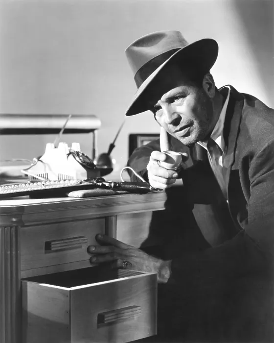 Framed Print : MURDER, MY SWEET, Dick Powell, 1944 Framed Print : MURDER, MY SWEET, Dick Powell, 1944