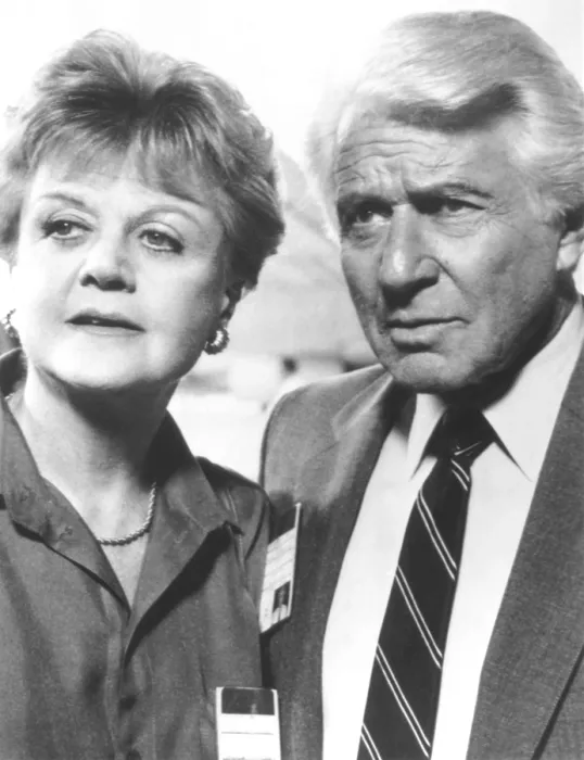 Framed Print : MURDER, SHE WROTE, from left: Angela Lansbury, Efrem Zimbalist Jr. The Last Flight of the Dixie Damsel, (Season 5, ep. 507, aired Dec. 18, 1988), 1984-96 Framed Print : MURDER, SHE WROTE, from left: Angela Lansbury, Efrem Zimbalist Jr. The Last Flight of the Dixie Damsel, (Season 5, ep. 507, aired Dec. 18, 1988), 1984-96