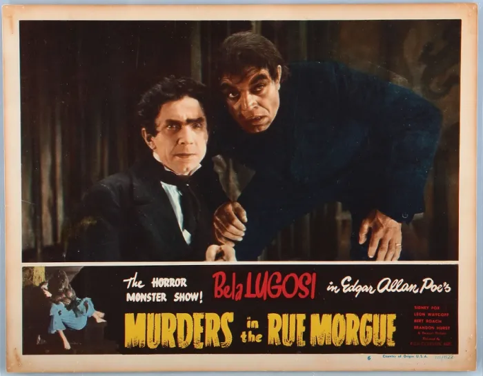 Framed Print : MURDERS IN THE RUE MORGUE, Bela Lugosi, Noble Johnson, 1932