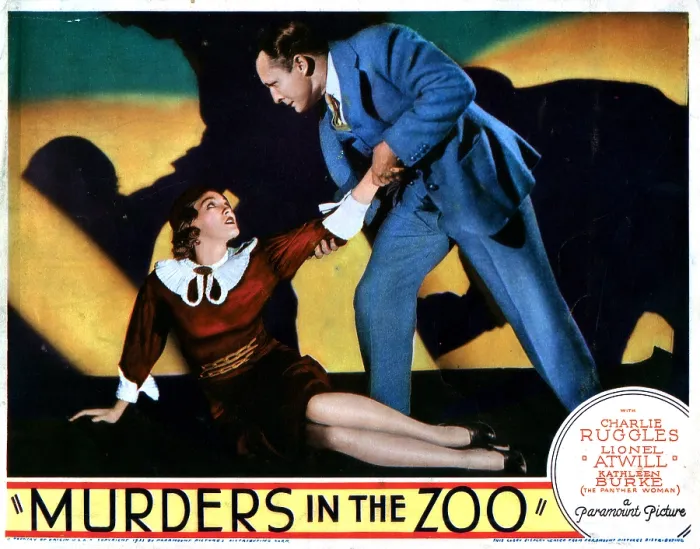 Framed Print : MURDERS IN THE ZOO, from left, Kathleen Burke, Lionel Atwill, 1933 Framed Print : MURDERS IN THE ZOO, from left, Kathleen Burke, Lionel Atwill, 1933