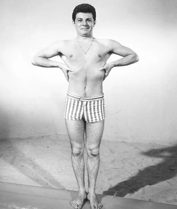 Framed Print : MUSCLE BEACH PARTY, Frankie Avalon, 1964