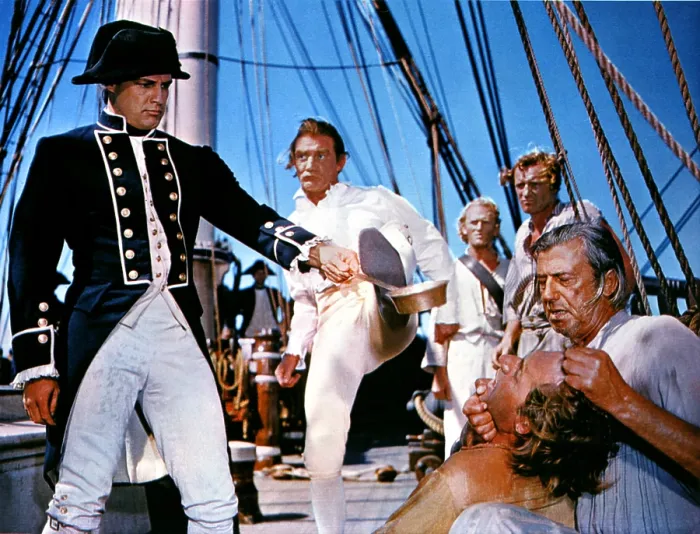 Framed Print : MUTINY ON THE BOUNTY, Marlon Brando, Trevor Howard, Gordon Jackson, Richard Harris, 1962