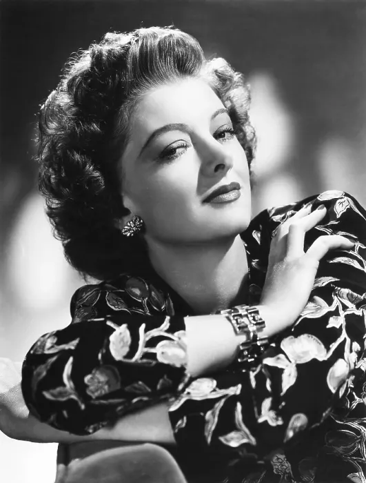 Framed Print : Myrna Loy, MGM portrait, 1940s