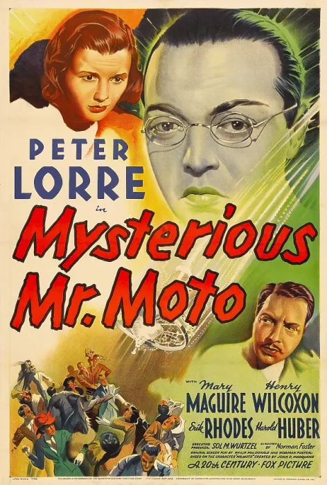 Framed Print : MYSTERIOUS MR. MOTO, Mary Maguire, Peter Lorre, Leon Ames, 1938, (c) 20th Century Fox, TM & Copyright  /  Courtesy: Everett Collection