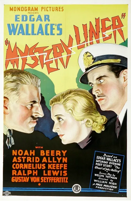 Framed Print : MYSTERY LINER, Gustav von Seiffertitz, Astrid Allwyn, Cornelius Keefe, 1934