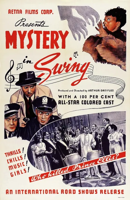 Framed Print : MYSTERY IN SWING, US poster art, 1940