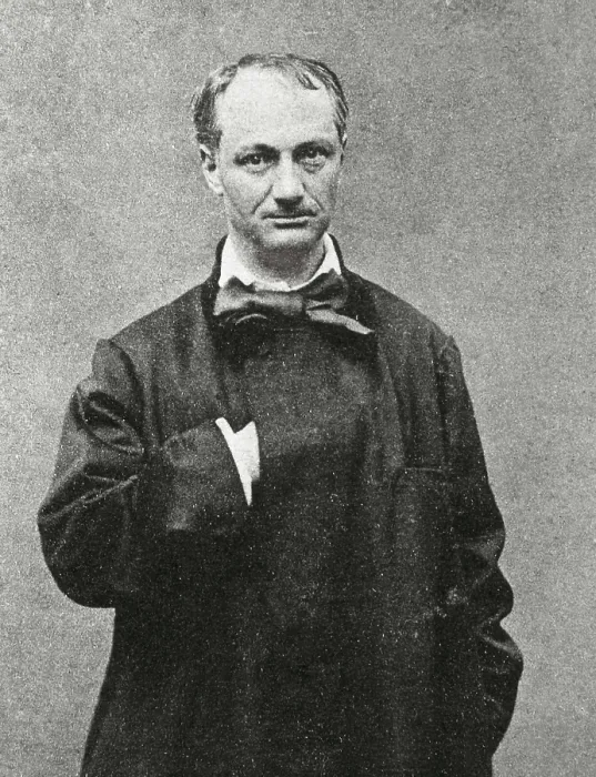 Framed Print : NADAR, Gaspard-Flix Tournachon, called (1820-1910). Portrait of Baudelaire. 1862-. AISA / Everett Collection**US SALES ONLY**